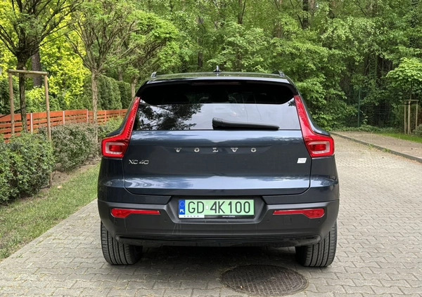 Volvo XC 40 cena 159000 przebieg: 11000, rok produkcji 2022 z Warszawa małe 137